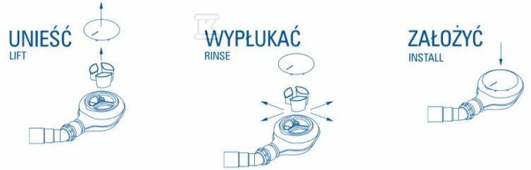 Сифон для душової кабіни Easy-Clean, що - NHC_029C